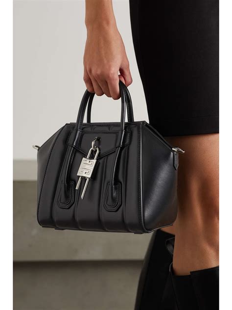 black givenchy antigona medium|mini antigona lock denim tote bag.